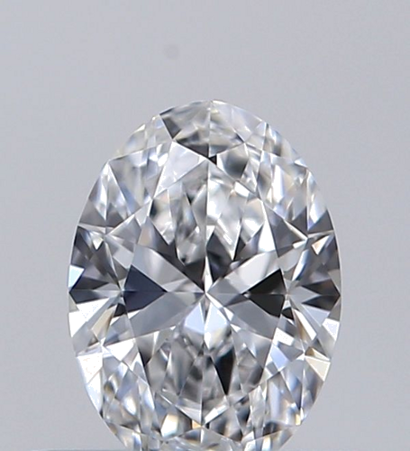 0.34 carat D-VVS2 Natūralus Oval Deimantas (1)