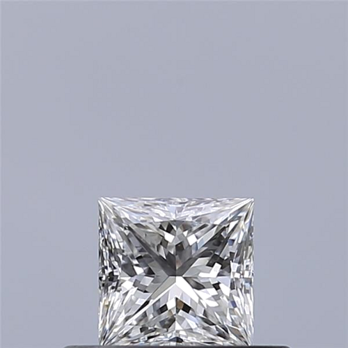 0.34 carat F-VVS1 Natūralus Princess Deimantas (1)