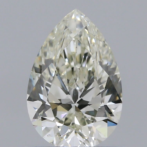 0.72 carat K-VS2 Natūralus Pear Deimantas (1)