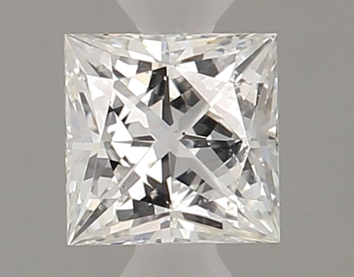 0.34 carat H-SI2 Natūralus Princess Deimantas (1)