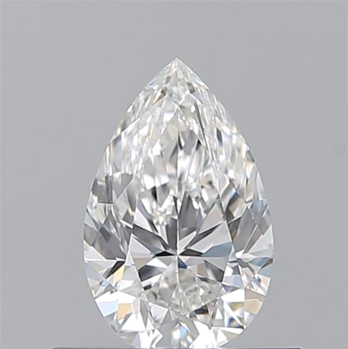 0.53 carat G-VVS1 Natūralus Pear Deimantas (1)
