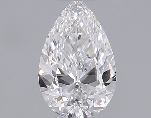 0.25 carat D-VS1 Natūralus Pear Deimantas (1)