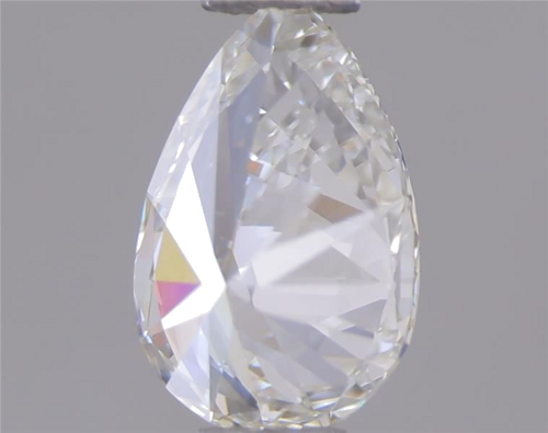 0.44 carat H-VVS1 Natūralus Pear Deimantas (1)