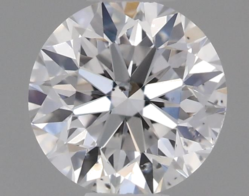 0.4 carat D-SI2 Very Good cut Natūralus Round Deimantas (1)