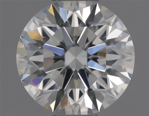 0.43 carat F-VVS1 Excellent cut Natūralus Round Deimantas (1)