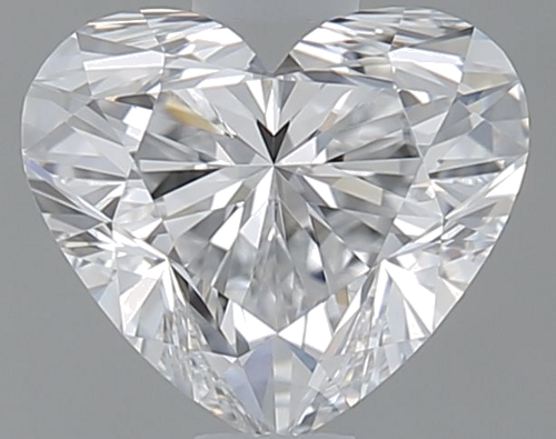 0.7 carat D-VVS1 Natūralus Heart Deimantas (1)
