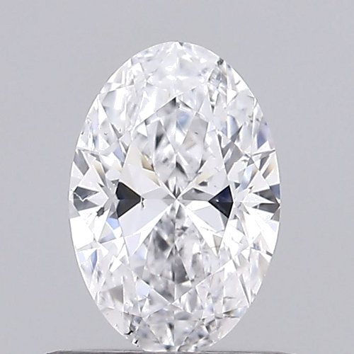 0.51 carat D-SI1 Natūralus Oval Deimantas (1)