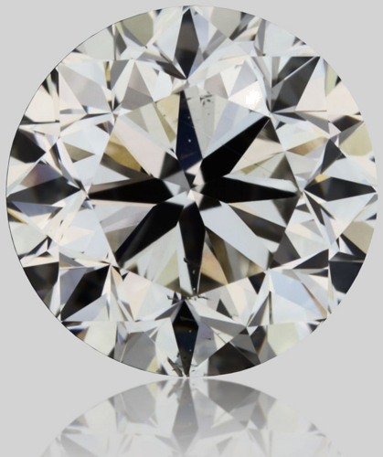 1.0 carat K-SI1 GD cut Natūralus Round Deimantas (1)