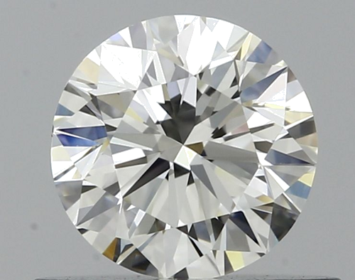 0.5 carat H-VS1 Excellent cut Natūralus Round Deimantas (1)