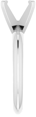 Sužadėtuvių Žiedas „Solitaire“ 585 Baltojo Aukso Round 7.6mm (4)