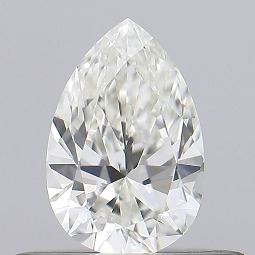 0.29 carat J-VVS2 Natūralus Pear Deimantas (1)