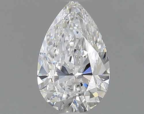0.7 carat D-VVS1 Natūralus Pear Deimantas (1)