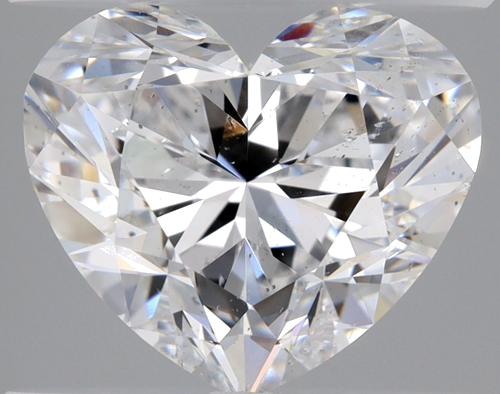 2.01 carat D-SI1 Natūralus Heart Deimantas (1)