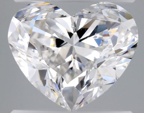 3.03 carat E-SI2 Natūralus Heart Deimantas (1)