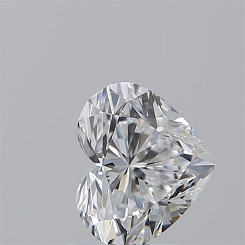 1.01 carat D-VVS2 Natūralus Heart Deimantas (1)