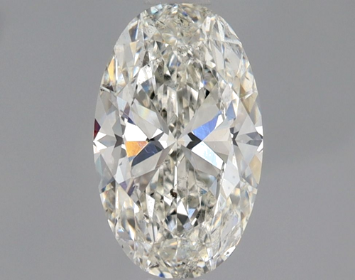1.0 carat I-SI2 Natūralus Oval Deimantas (1)