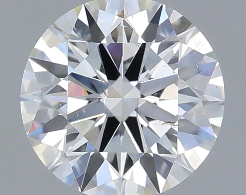 0.46 carat F-SI2 Excellent cut Natūralus Round Deimantas (1)