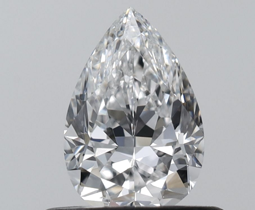 0.51 carat E-VVS2 Natūralus Pear Deimantas (1)
