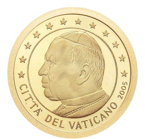 2005 Marianos salos Jonas Paulius II 5 dolerių auksinė moneta (1)