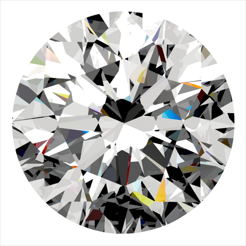 0.3 carat G-VS1 Very Good cut Natūralus Round Deimantas (1)