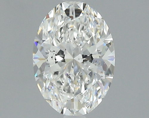 1.5 carat F-SI1 Natūralus Oval Deimantas (1)