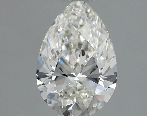 0.6 carat I-VS1 Natūralus Pear Deimantas (1)