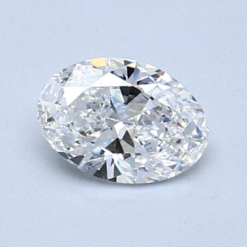 0.6 carat E-VS2 Natūralus Oval Deimantas (1)