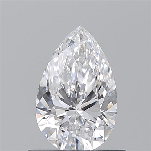 0.7 carat D-VS1 Natūralus Pear Deimantas (1)
