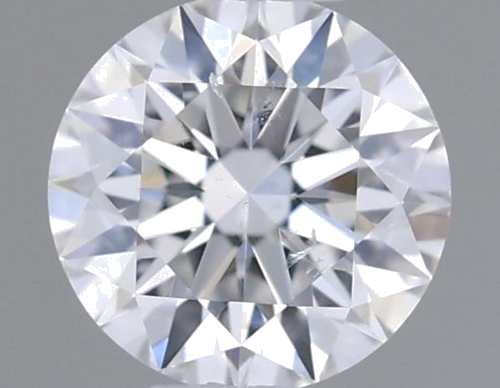 0.37 carat E-SI2 Excellent cut Natūralus Round Deimantas (1)