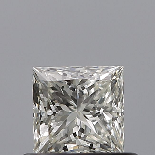 0.52 carat J-VVS1 Natūralus Princess Deimantas (1)