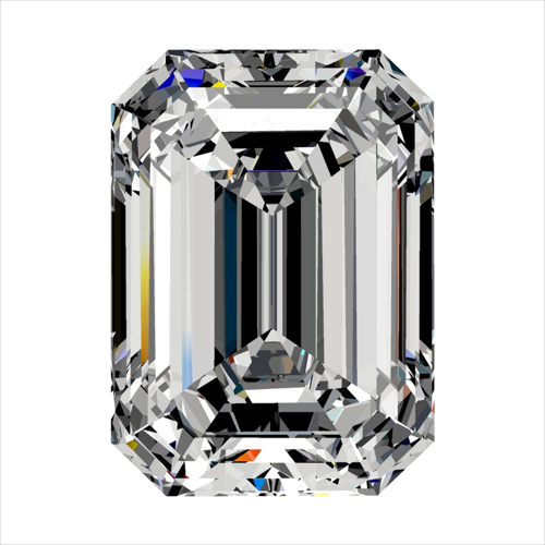 0.41 carat G-VS1 Natūralus Emerald Deimantas (1)