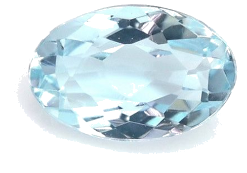 0.45 carat BLUE Oval Aquamarine (1)