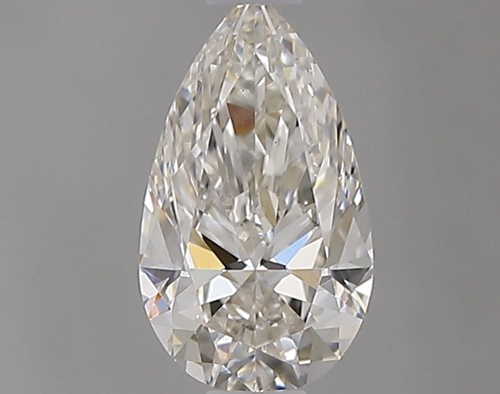 0.5 carat J-VS1 Natūralus Pear Deimantas (1)