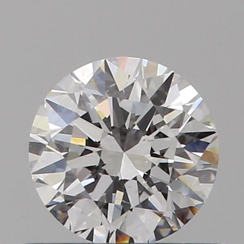 0.49 carat D-SI1 Very Good cut Natūralus Round Deimantas (1)