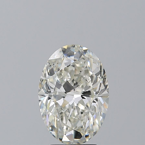 3.51 carat I-SI2 Natūralus Oval Deimantas (1)
