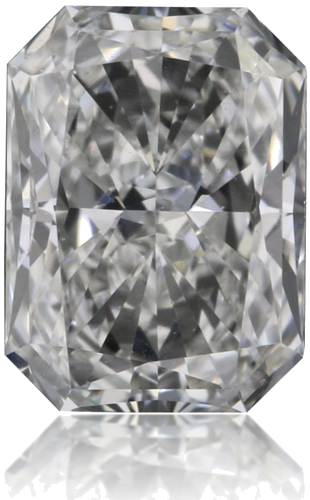 0.33 carat G-VVS1 Natūralus Radiant Deimantas (1)