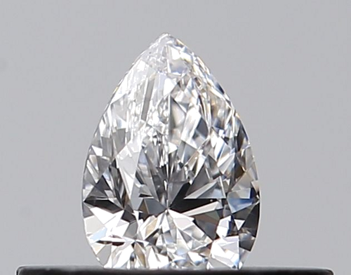 0.22 carat D-VVS1 Natūralus Pear Deimantas (1)