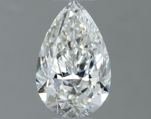 0.5 carat I-VVS1 Natūralus Pear Deimantas (1)