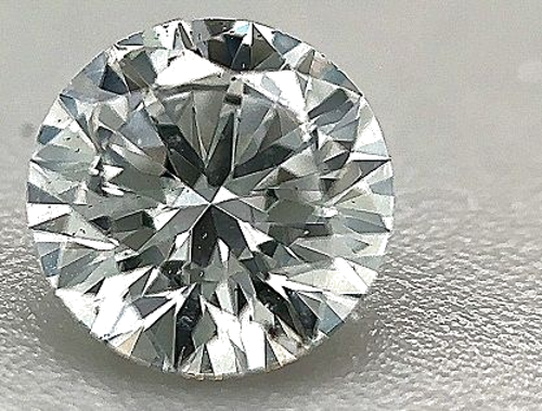 0.51 carat E-SI1 Very Good cut Natūralus Round Deimantas (1)
