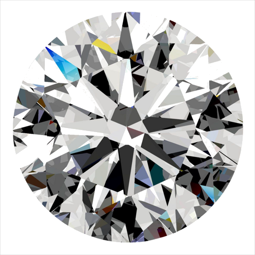 0.3 carat I-VS2 Very Good cut Natūralus Round Deimantas (1)