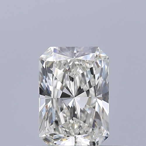 0.5 carat H-VVS2 Natūralus Radiant Deimantas (1)