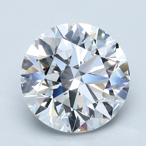 5.0 carat D-IF Excellent cut Natūralus Round Deimantas (1)