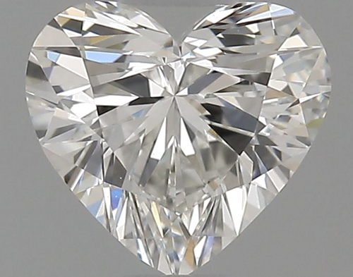 0.51 carat G-VS2 Natūralus Heart Deimantas (1)