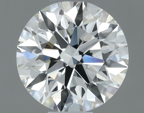 0.51 carat K-VVS2 Excellent cut Natūralus Round Deimantas (1)