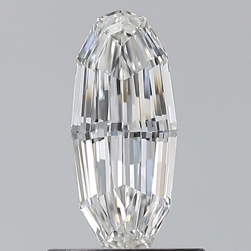 0.61 carat F-VVS1 Natūralus Oval Deimantas (1)