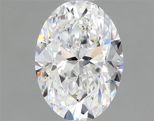 0.9 carat D-SI1 Natūralus Oval Deimantas (1)