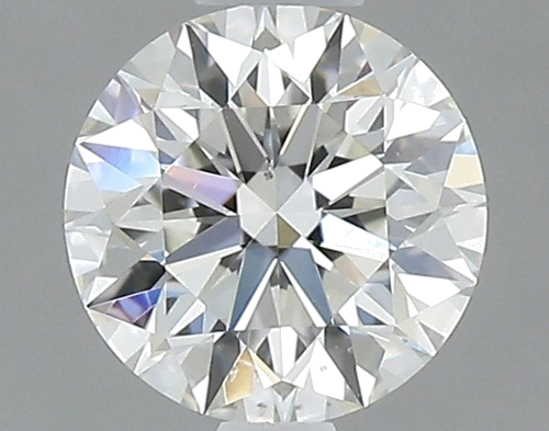 0.53 carat H-SI1 Excellent cut Natūralus Round Deimantas (1)