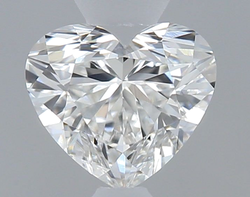 0.32 carat G-VS1 Natūralus Heart Deimantas (1)