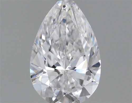 0.3 carat D-VVS1 Natūralus Pear Deimantas (1)