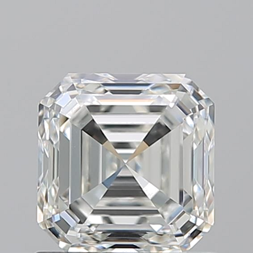 1.21 carat I-VS2 Natūralus Asscher Deimantas (1)